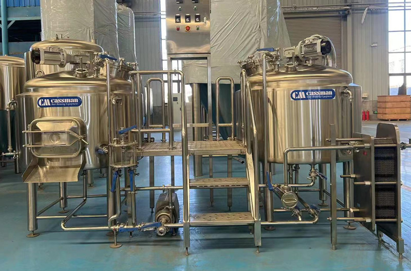 5bbl Steam Heated Brewing System