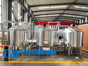500L Three Vessel Brewhouse Equipment