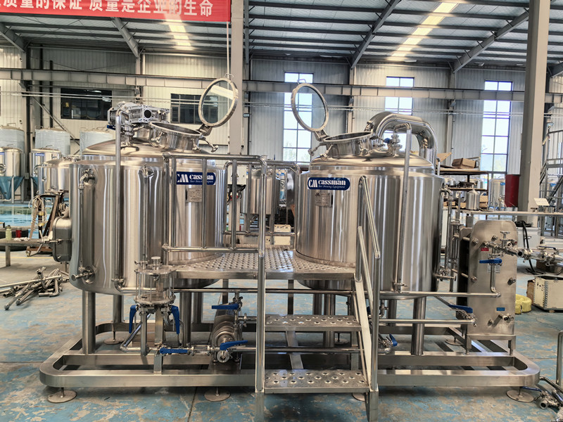 5bbl Steam Heated Brewing System
