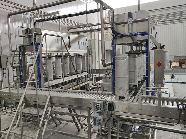 Automatic Beer Keg Washing And Filling Line