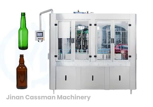500bph- 8/6/1Glass Bottle Filling Line 
