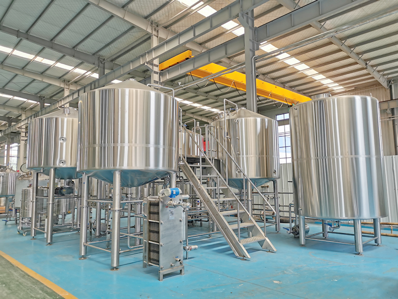 2500L Stainless Steel Brewhouse System