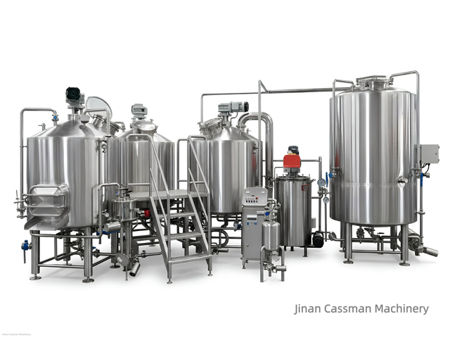 500L Steam Brewhouse 3 Vessels
