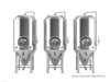 10HL Slim Beer Fermenter 
